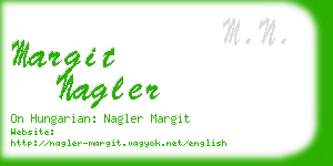 margit nagler business card